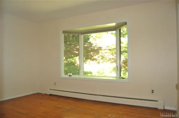 a view of lake from balcony