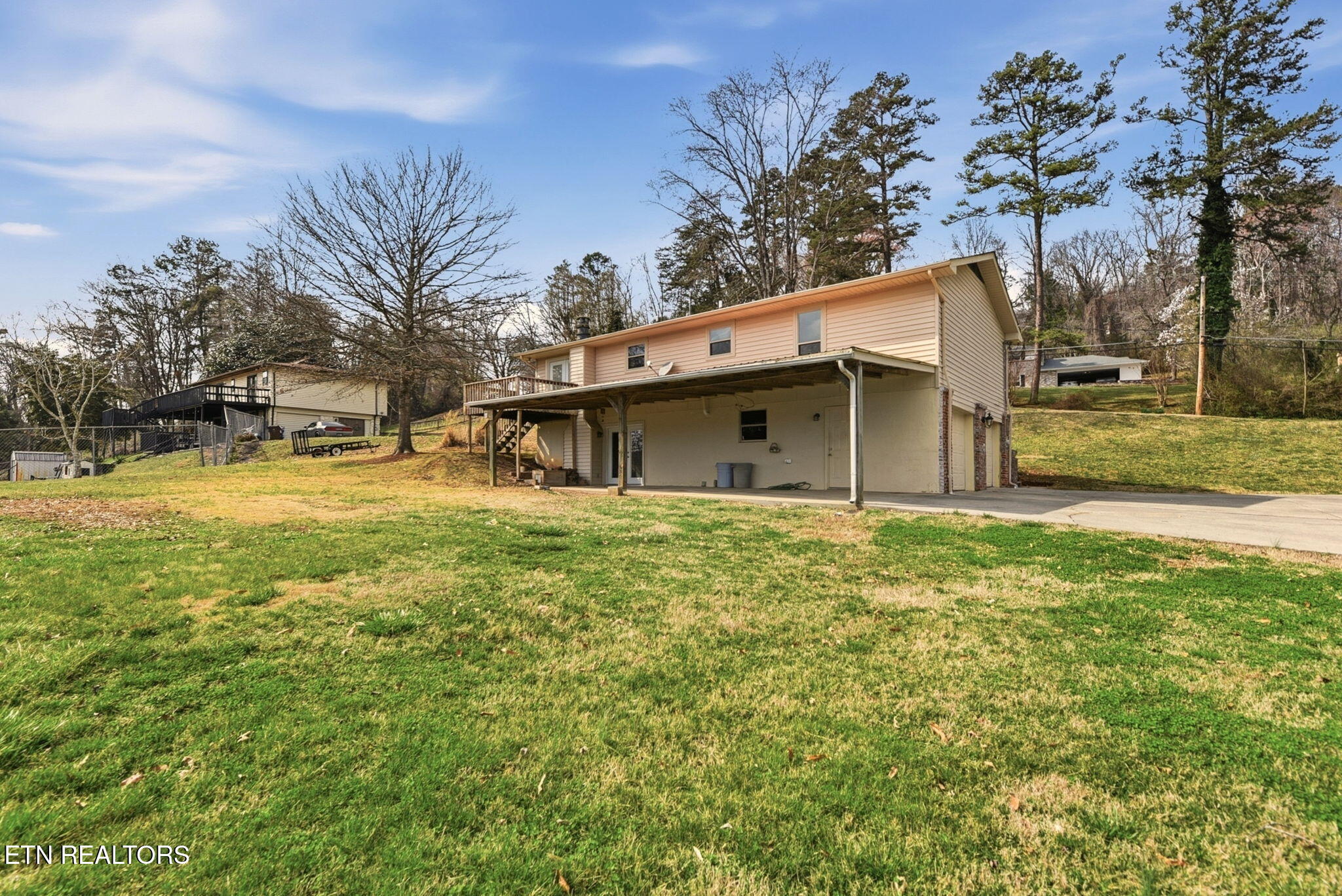 103 Middlebury Road Oak Ridge, TN 37830 - Photo 28 of 29 28-Back View with Carport