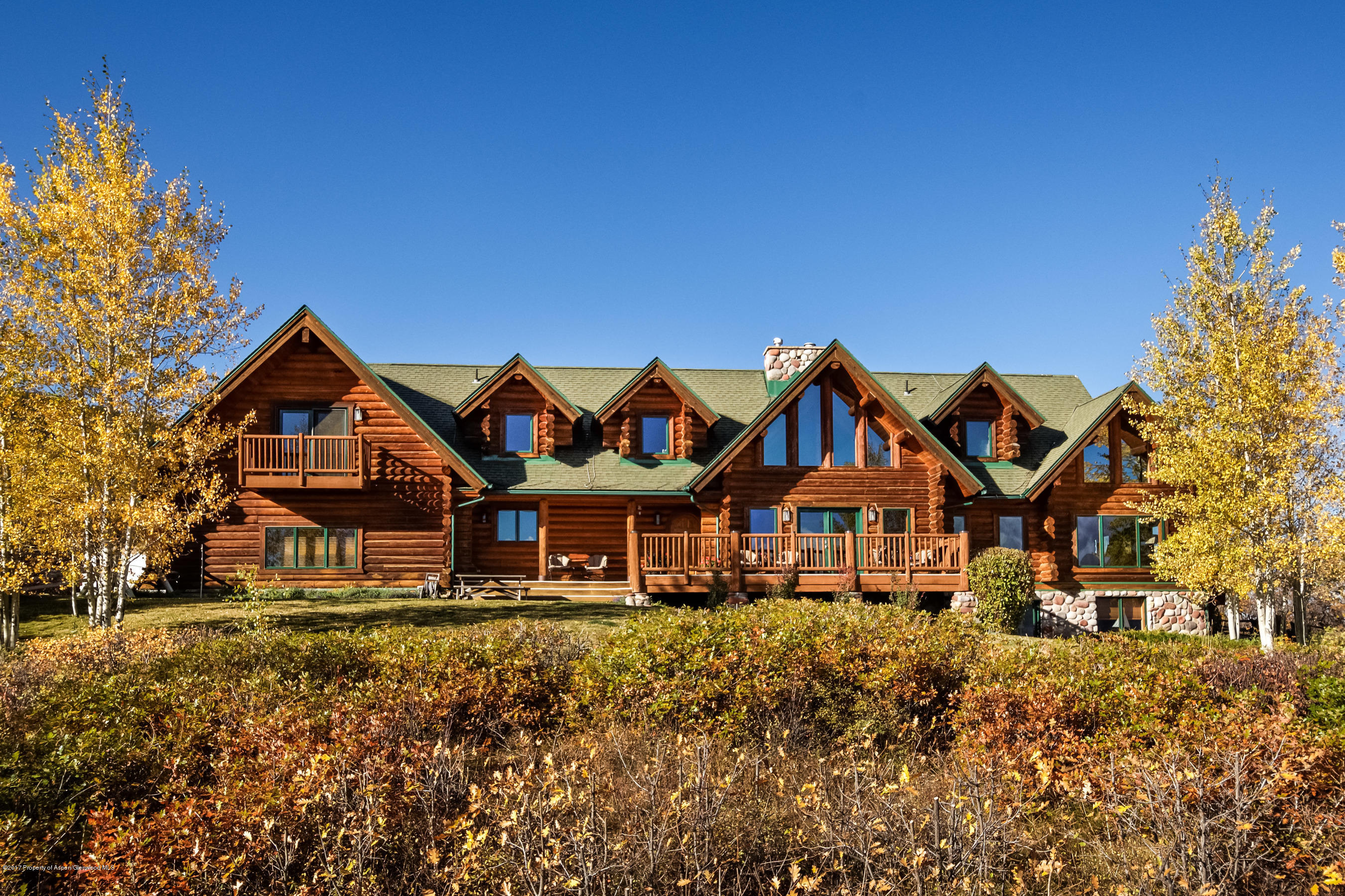 4000 Sopris Mountain Ranch Road Basalt, CO 81621 - Photo 1 of 39 Custom log home