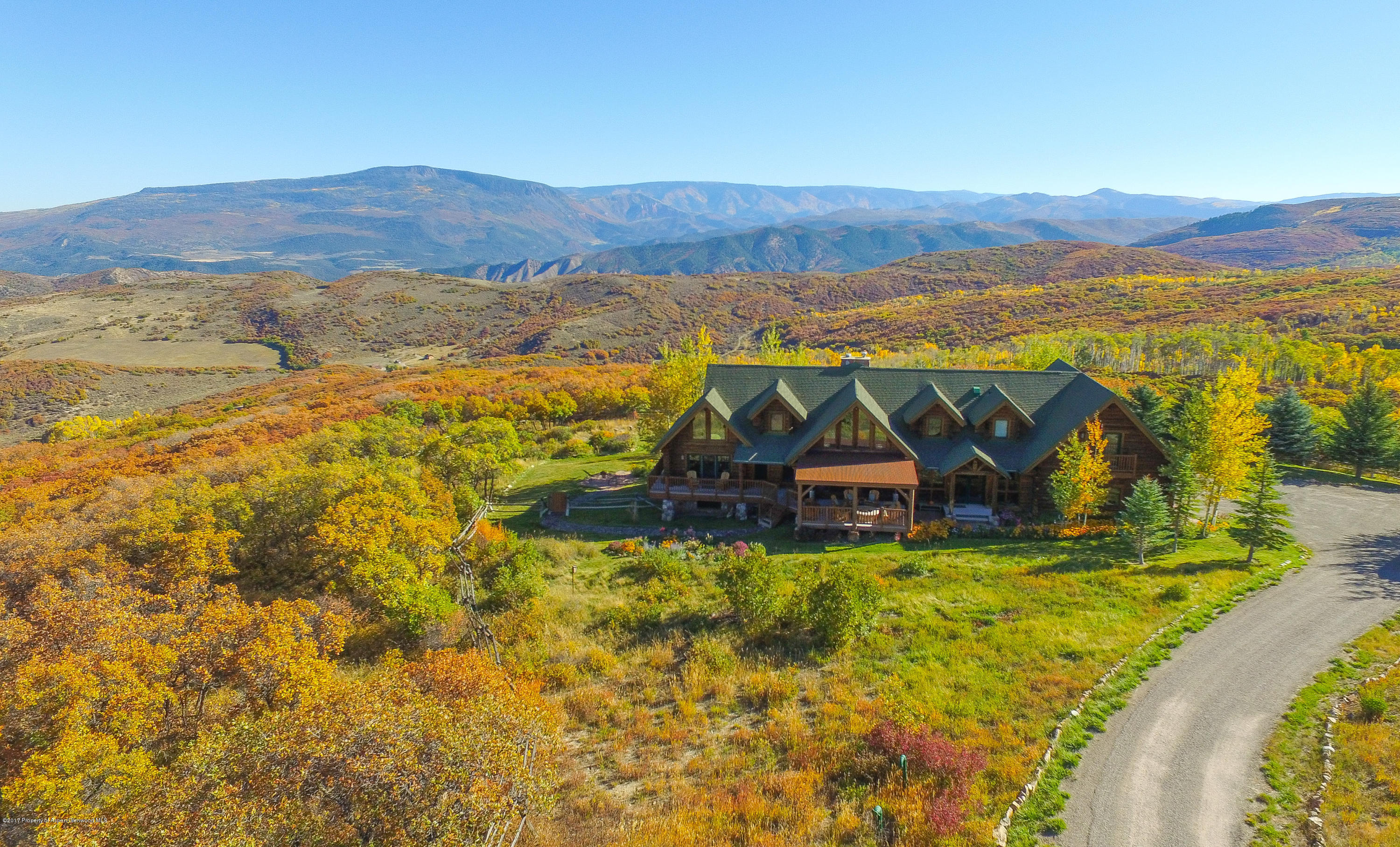 4000 Sopris Mountain Ranch Road Basalt, CO 81621 - Photo 22 of 39 Aerial view