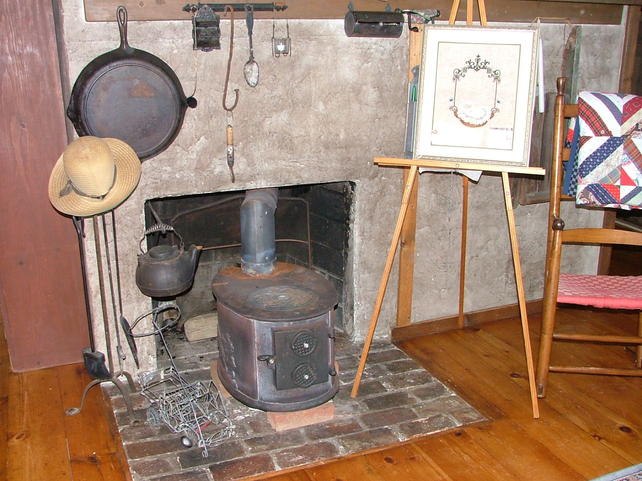 2 Lukeman Lane Stockbridge, MA 01229 - Photo 14 of 19 Fireplace close up