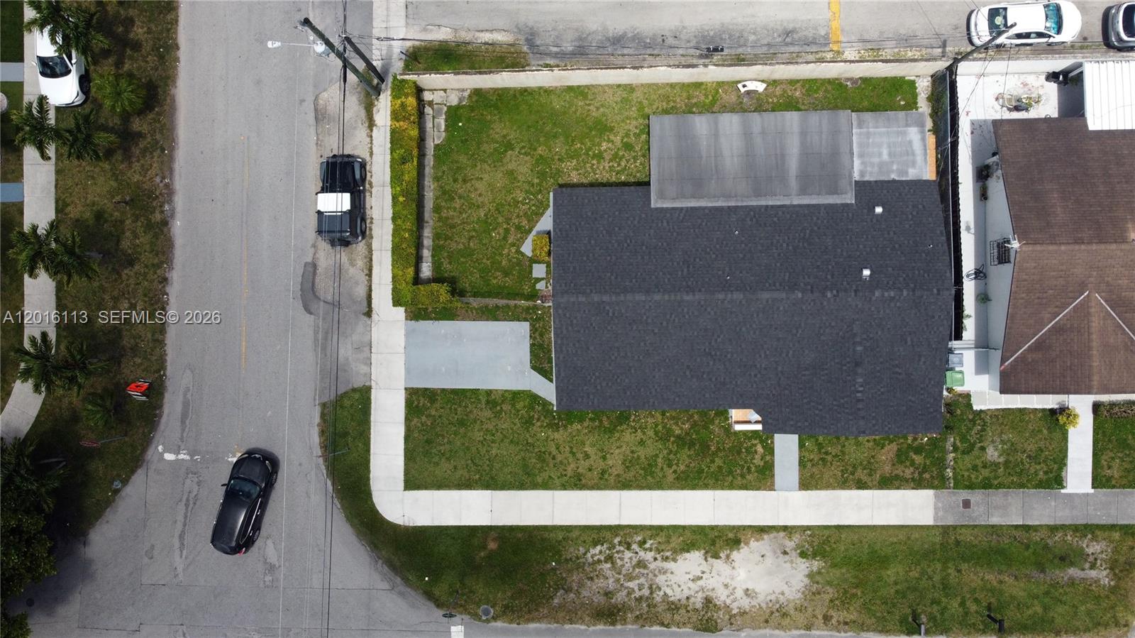 7993 Southwest 9th Terrace Miami, FL 33144 - Photo 16 of 18 an aerial view of a house having yard