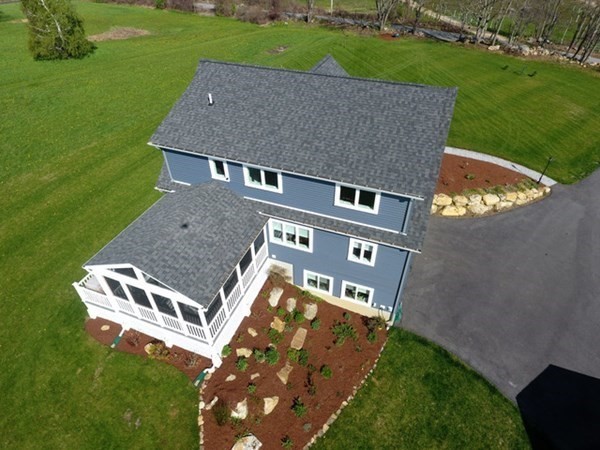 75 Happy Hollow Road Oakham, MA 01068 - Photo 2 of 40 an aerial view of a house