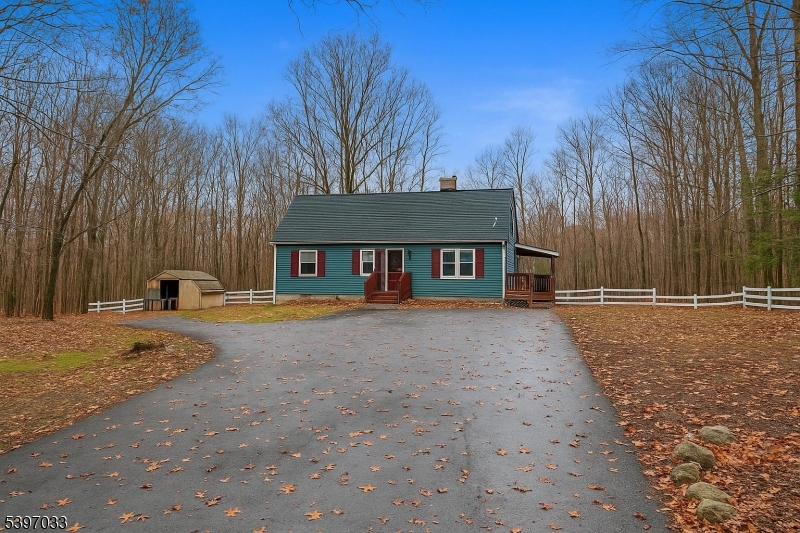 43 Meyers Road Montague, NJ 07827 - Photo 2 of 23 a front view of a house with yard and trees