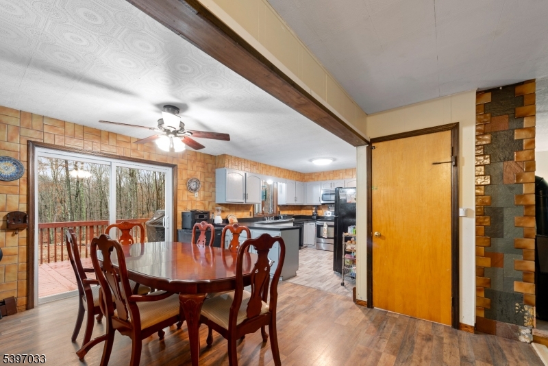 43 Meyers Road Montague, NJ 07827 - Photo 5 of 23 a view of a dining room with furniture window and wooden floor