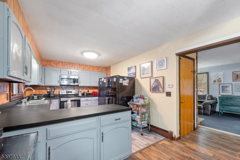 43 Meyers Road Montague, NJ 07827 - Photo 8 of 23 a kitchen with stainless steel appliances granite countertop a refrigerator and a sink