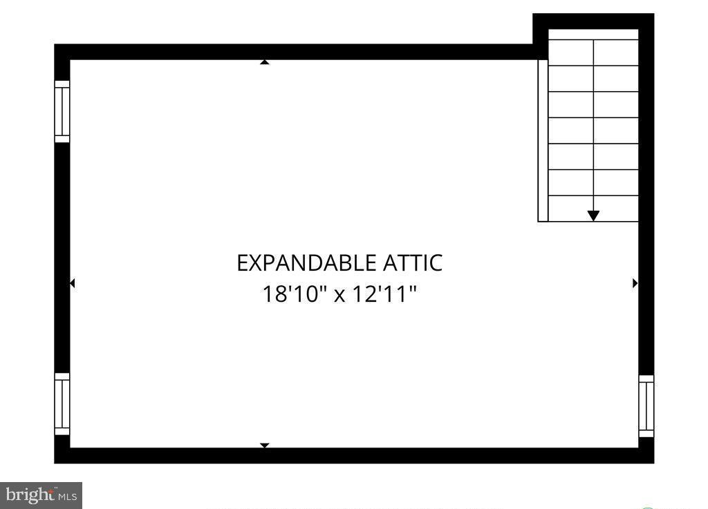 313 North Fireline Road Parryville, PA 18071 - Photo 55 of 56 Attic floor plan