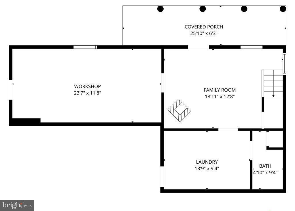 313 North Fireline Road Parryville, PA 18071 - Photo 56 of 56 Lower-level floor plan