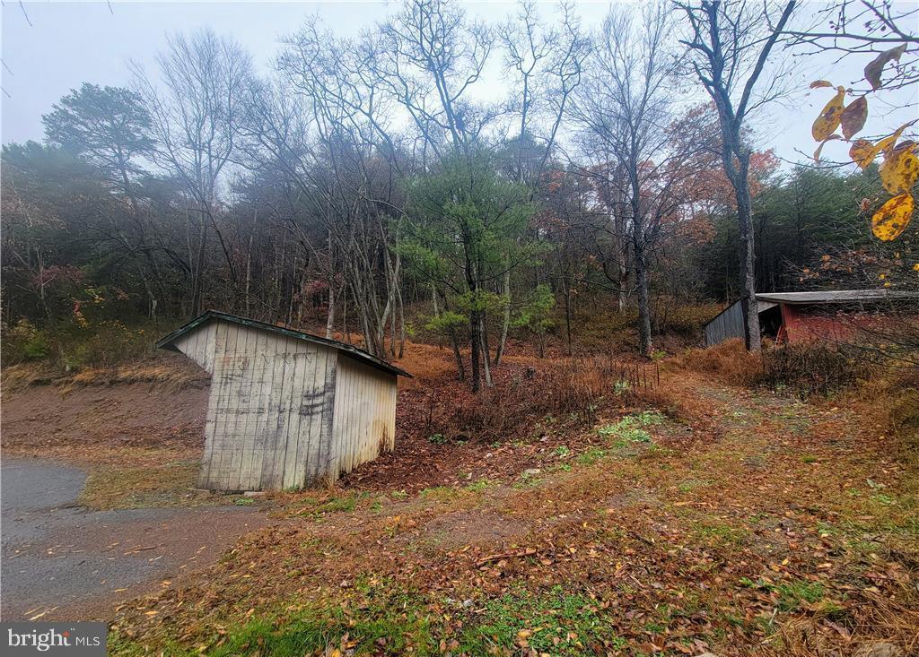 313 North Fireline Road Parryville, PA 18071 - Photo 32 of 56 Narrow road to upper part of lot starts behind sma