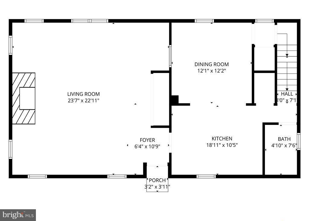 313 North Fireline Road Parryville, PA 18071 - Photo 53 of 56 First floor plan