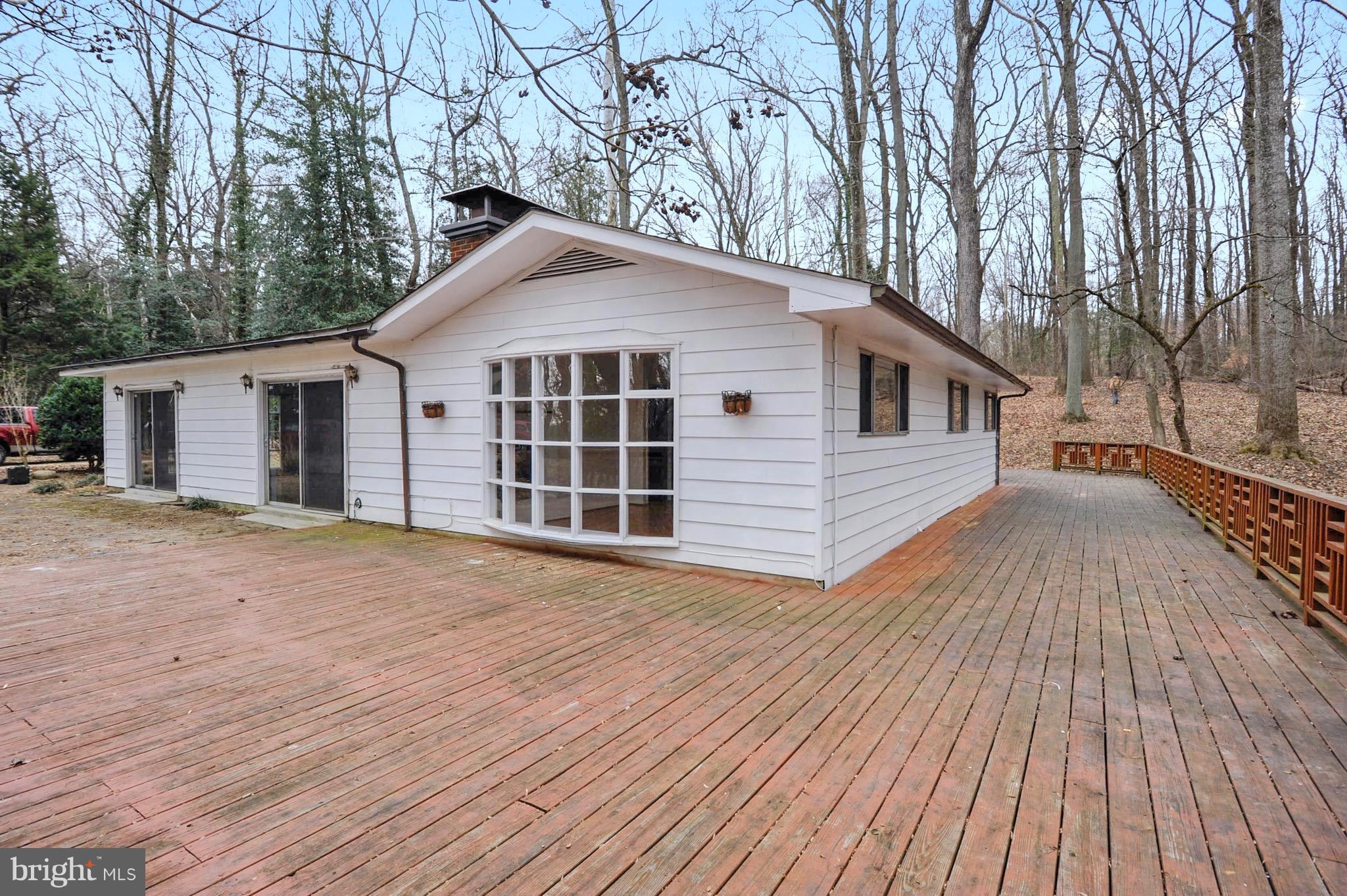 14607 Cactus Hill Road Accokeek, MD 20607 - Photo 3 of 30 Large Deck Surrounds House