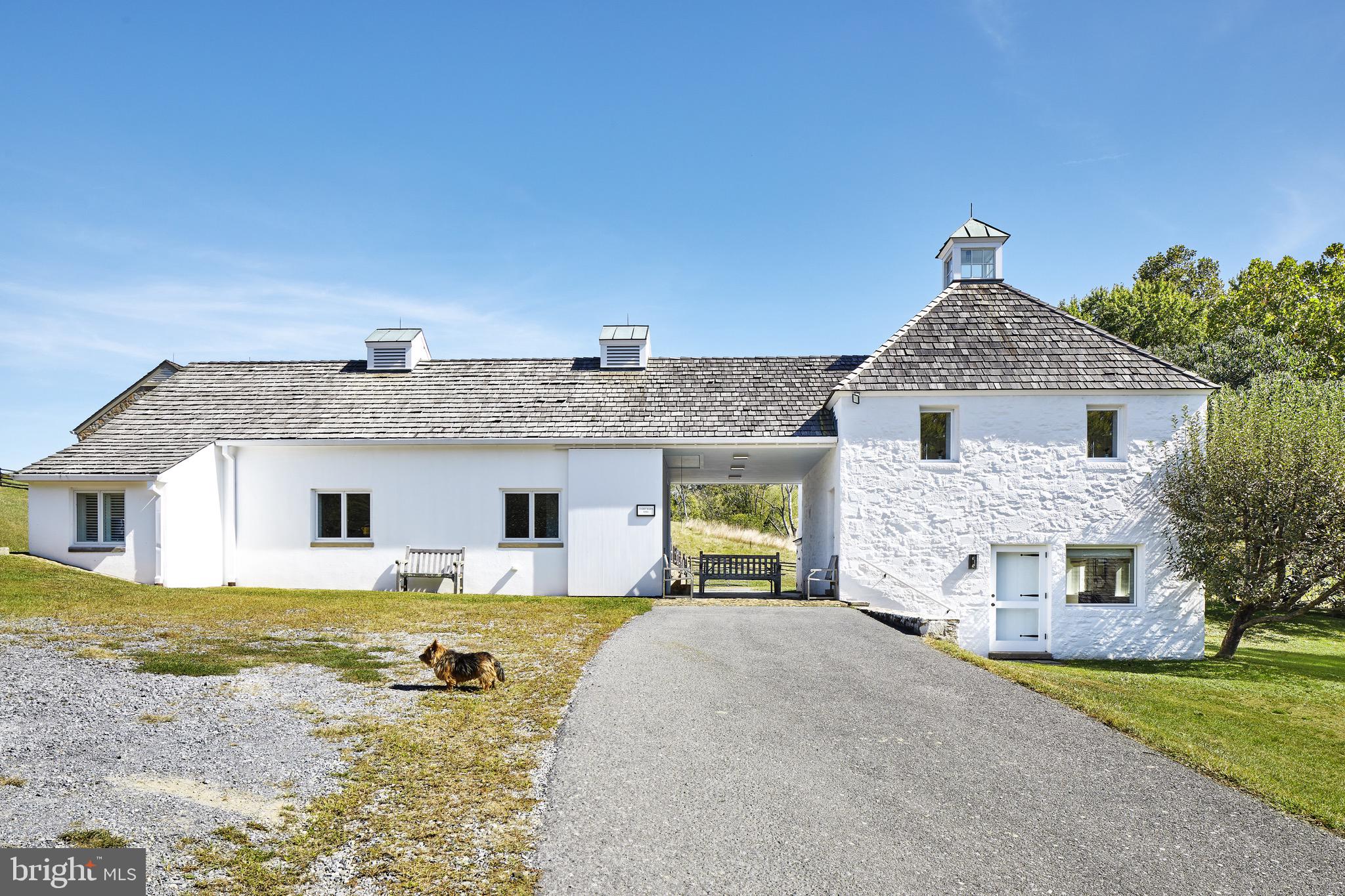 8360 Oak Spring Road Marshall, VA 20115 - Photo 14 of 58 Original Milking Parlor (L) & Cheese House (R)