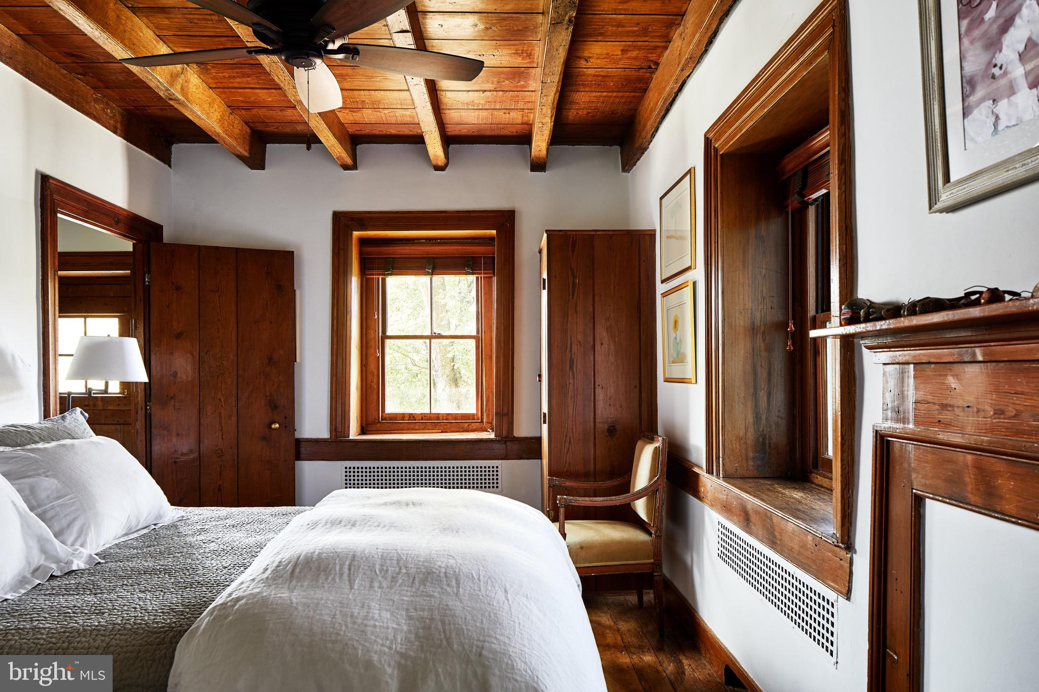 8360 Oak Spring Road Marshall, VA 20115 - Photo 36 of 58 1st level Bedroom with a fireplace