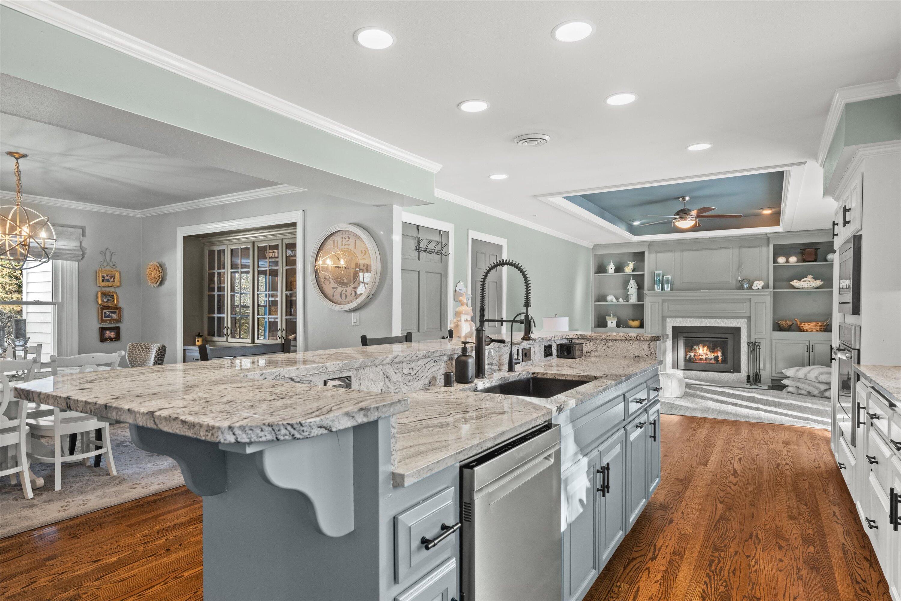 310 South Taliesin Road Wales, WI 53183 - Photo 11 of 66 29-Open Concept Kitchen