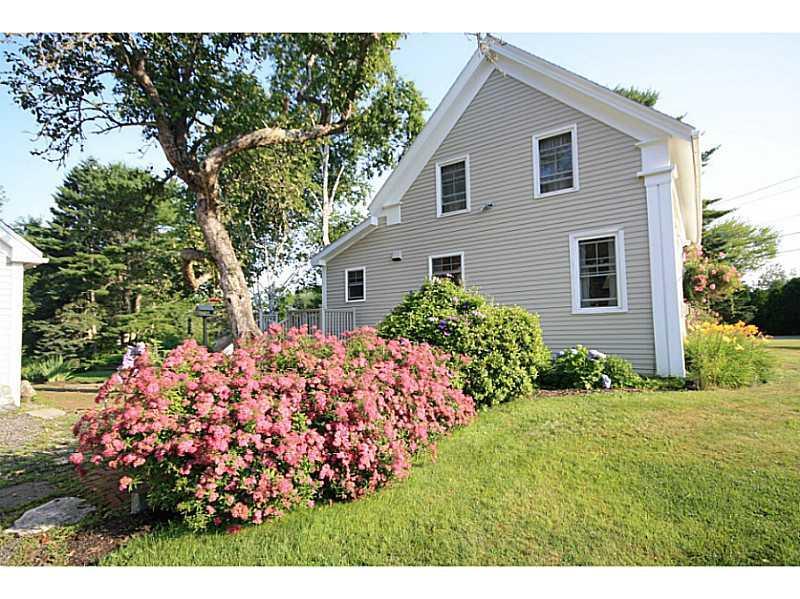 341 Ocean Point Road East Boothbay, ME 04544 - Photo 6 of 33 Exterior Side View. South side