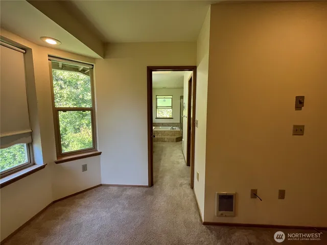 a view of a walk in closet