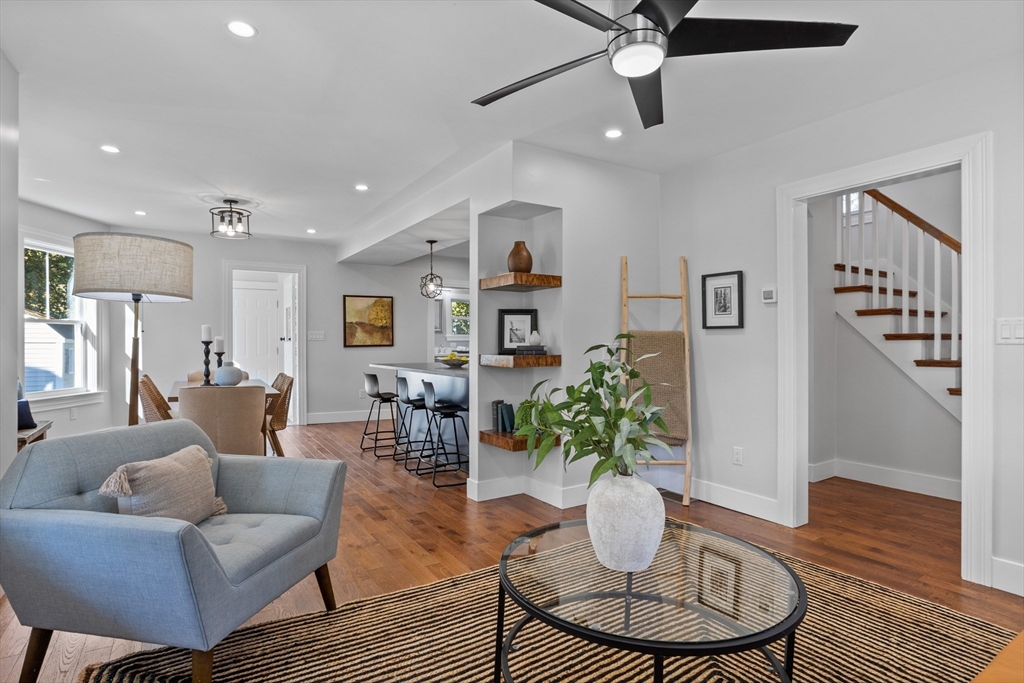 20 Tremont Street Maynard, MA 01754 - Photo 3 of 29 a living room with furniture and a potted plant