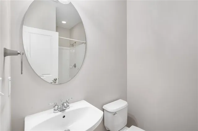 a view of a house with a garage