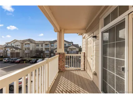 a view of city from balcony