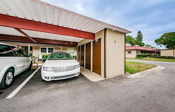 a house view with a outdoor space