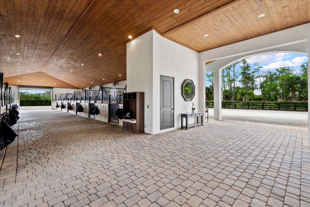 16575 Van Gogh Boulevard, Unit HORSE STALLS) Loxahatchee, FL 33470 - Photo 15 of 50 a view of a porch