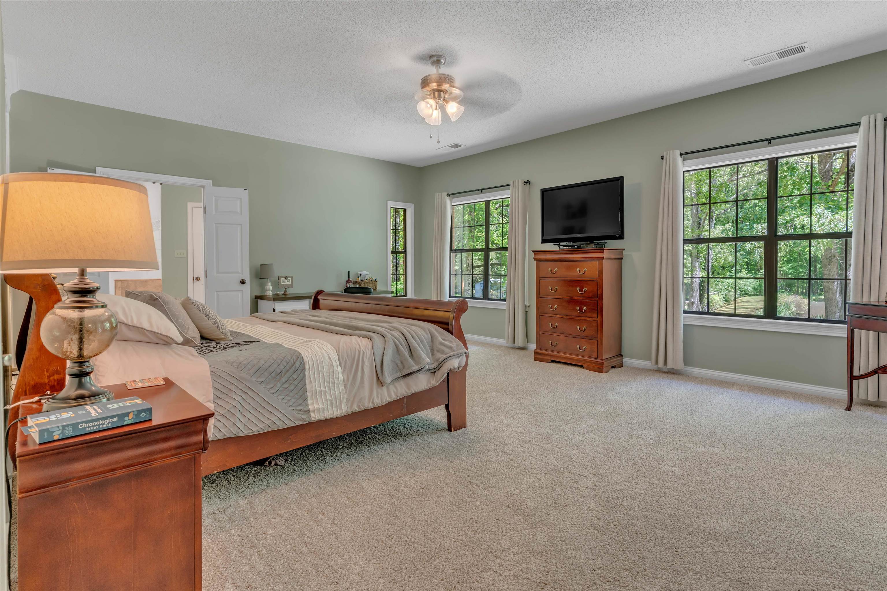 400 Great Oaks Road Eads, TN 38028 - Photo 19 of 40 a bedroom with a bed and a television