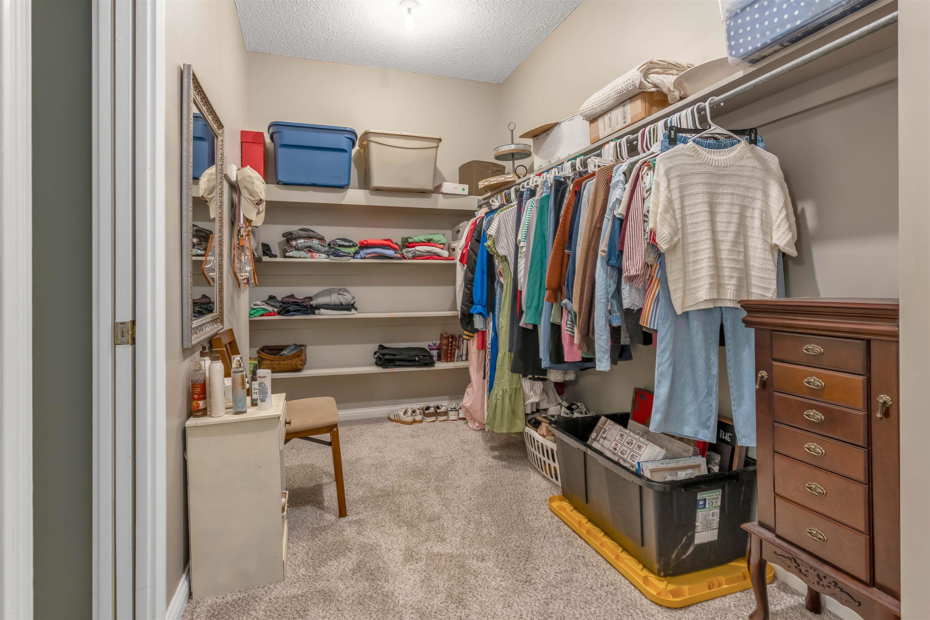 400 Great Oaks Road Eads, TN 38028 - Photo 23 of 40 a view of walk in closet with clothes and shoes