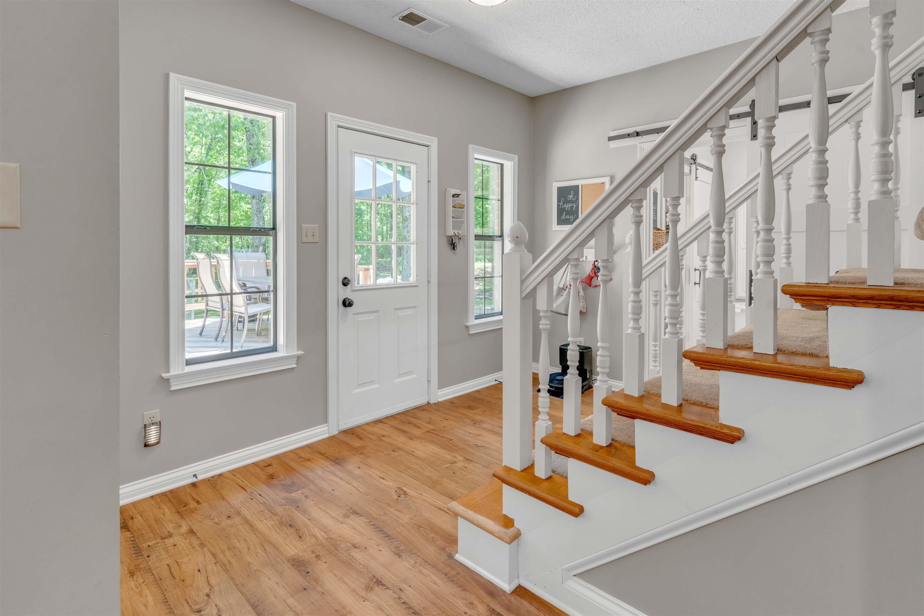400 Great Oaks Road Eads, TN 38028 - Photo 32 of 40 a view of entryway and hall with wooden floor