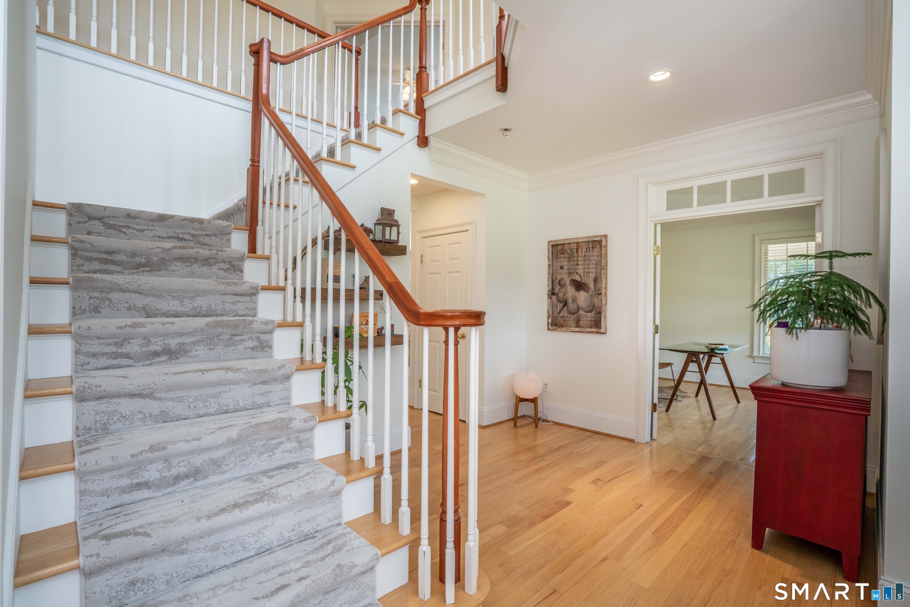 679 Cherry Brook Road Canton, CT 06019 - Photo 4 of 121 a view of entryway and hall with wooden floor