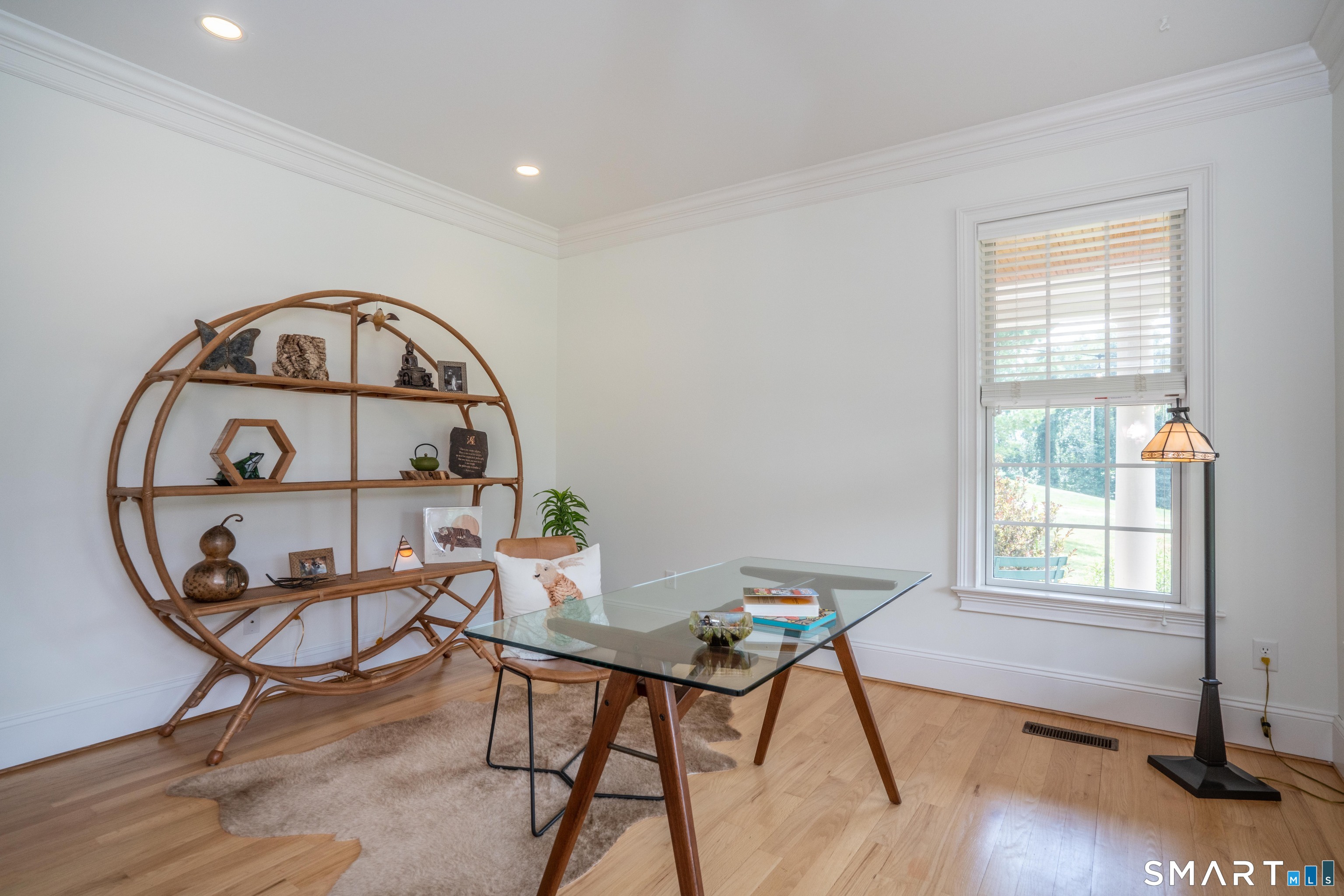 679 Cherry Brook Road Canton, CT 06019 - Photo 43 of 121 a view of a workspace room with furniture wooden floor and a window