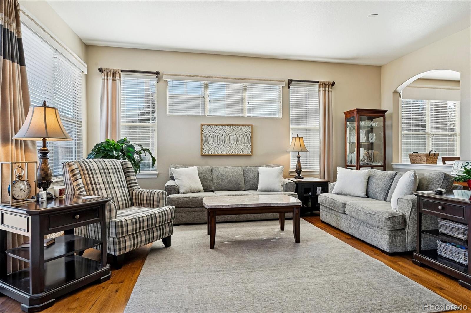 5228 Rialto Drive Parker, CO 80134 - Photo 18 of 50 a living room with furniture and a large window