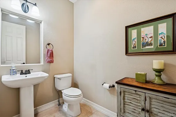 a bedroom with a bed and furniture