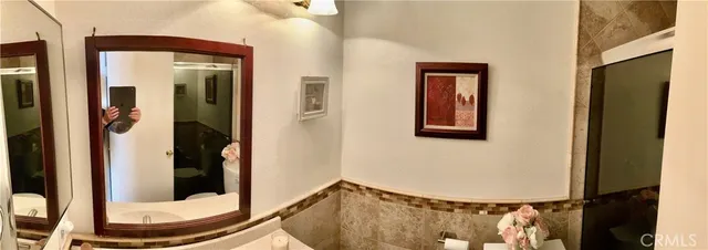 a view of a bathroom