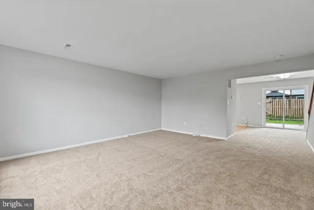 a view of empty room