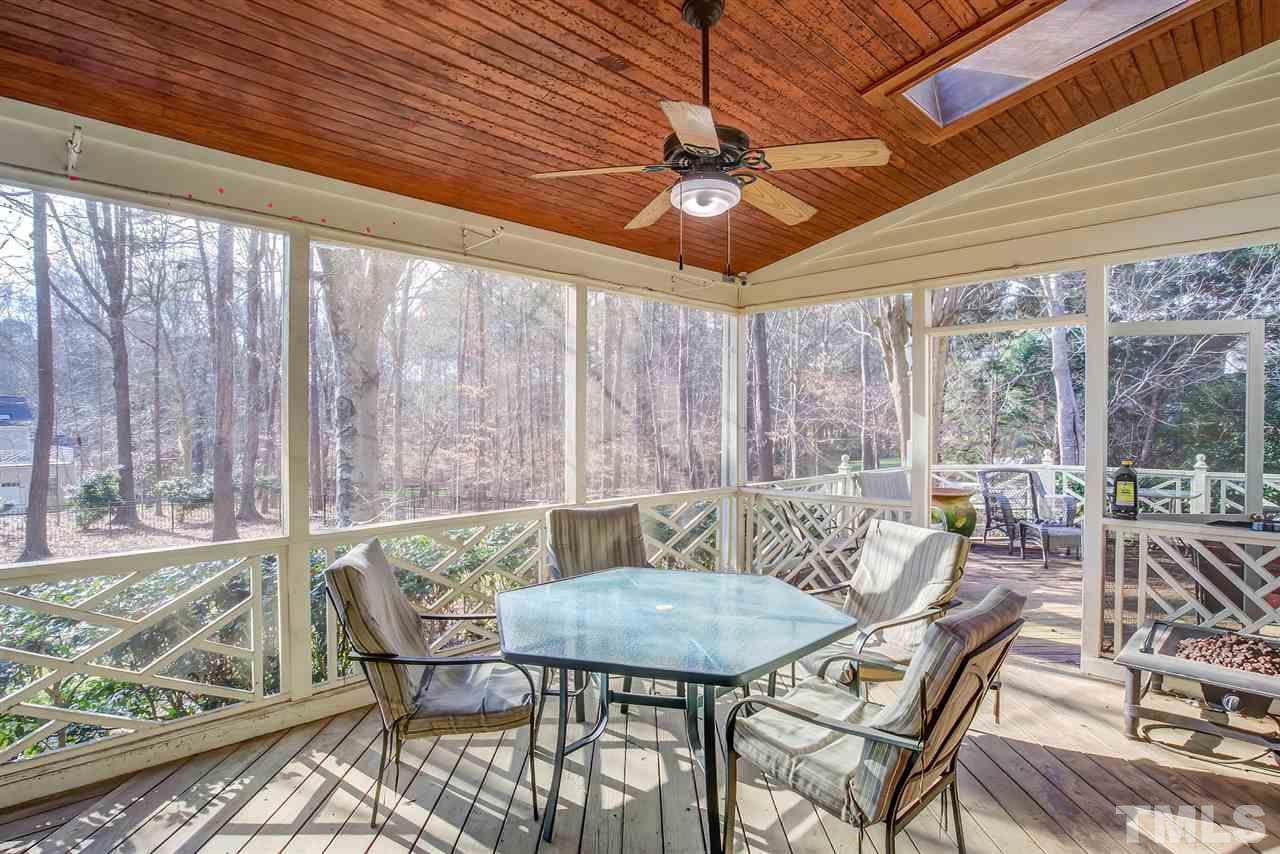 12129 Lockhart Lane Raleigh, NC 27614 - Photo 26 of 30 One of two screened porches