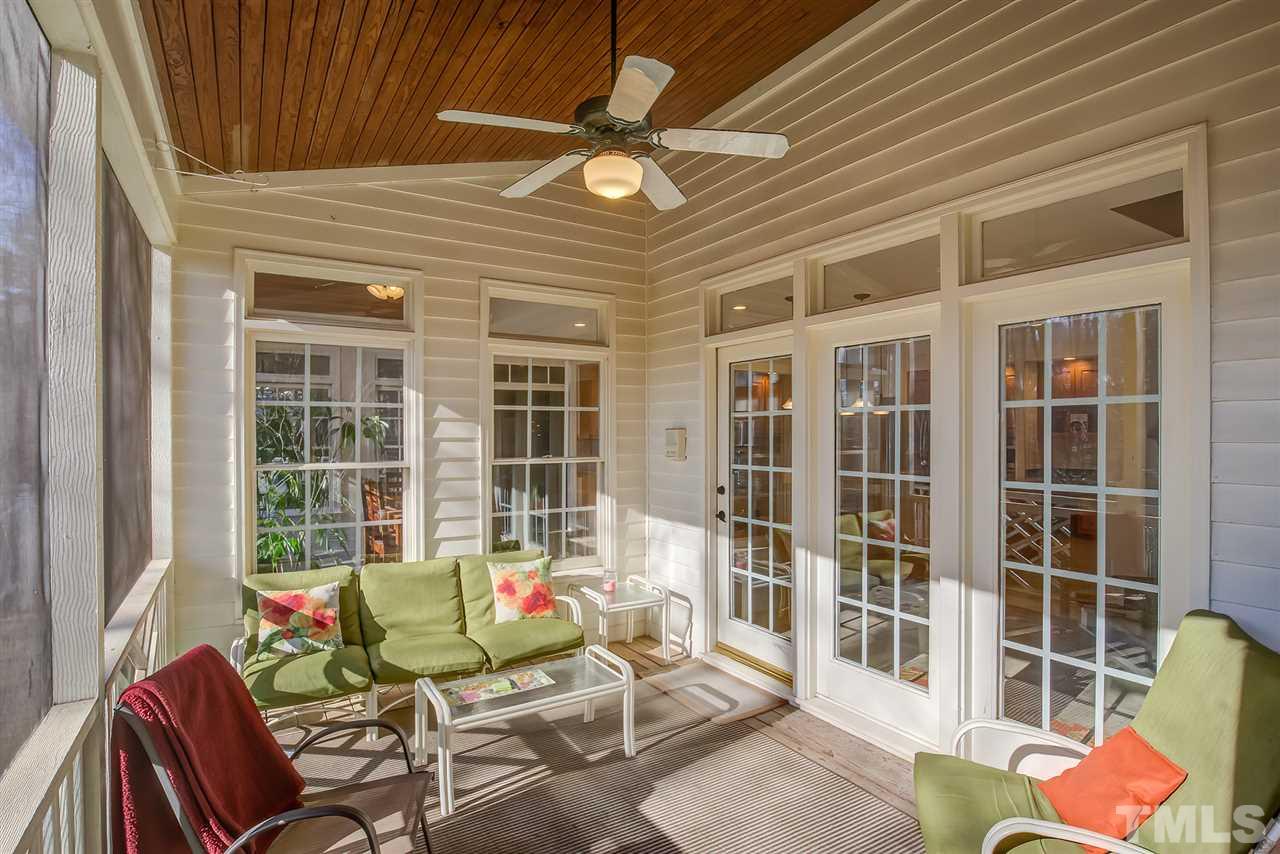 12129 Lockhart Lane Raleigh, NC 27614 - Photo 27 of 30 One of two screened porches