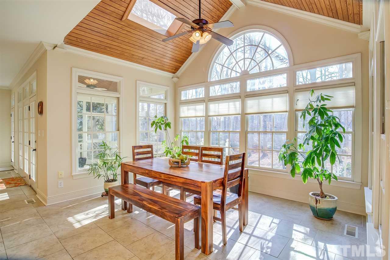 12129 Lockhart Lane Raleigh, NC 27614 - Photo 9 of 30 Sunny breakfast room can double as a sunroom