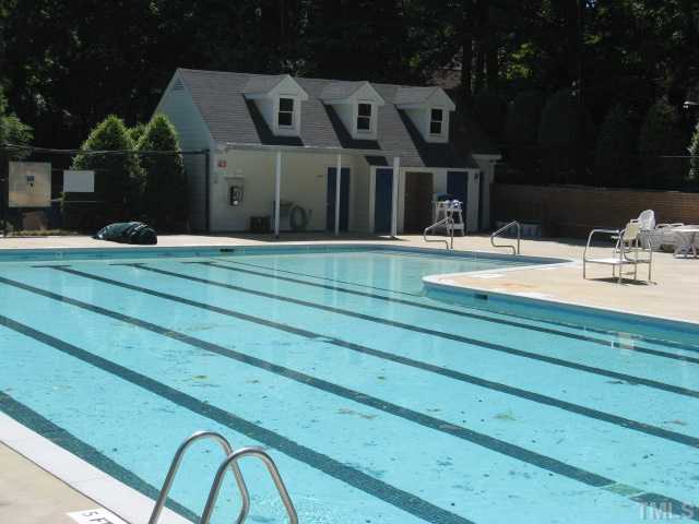 2612 Diamondhitch Trail Raleigh, NC 27615 - Photo 22 of 25 The community Swimming Pool, Club House, 2 lighted Tennis Courts and play ground are within walking or bike riding distance from the house. The HOA fees are $70 a quarter or $23 a month! You cant beat that! There is a swim team for the community as well.