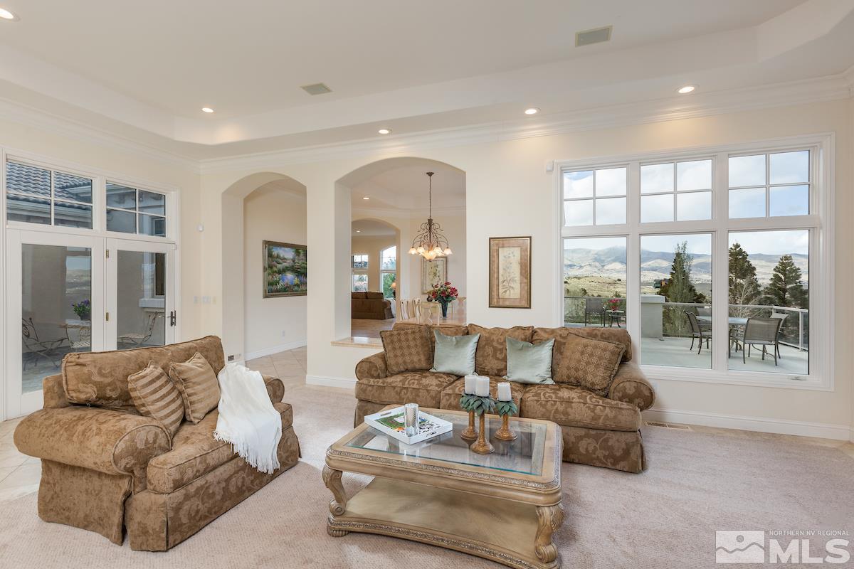 125 Hawken Road Reno, NV 89519 - Photo 5 of 25 a living room with furniture and a large window