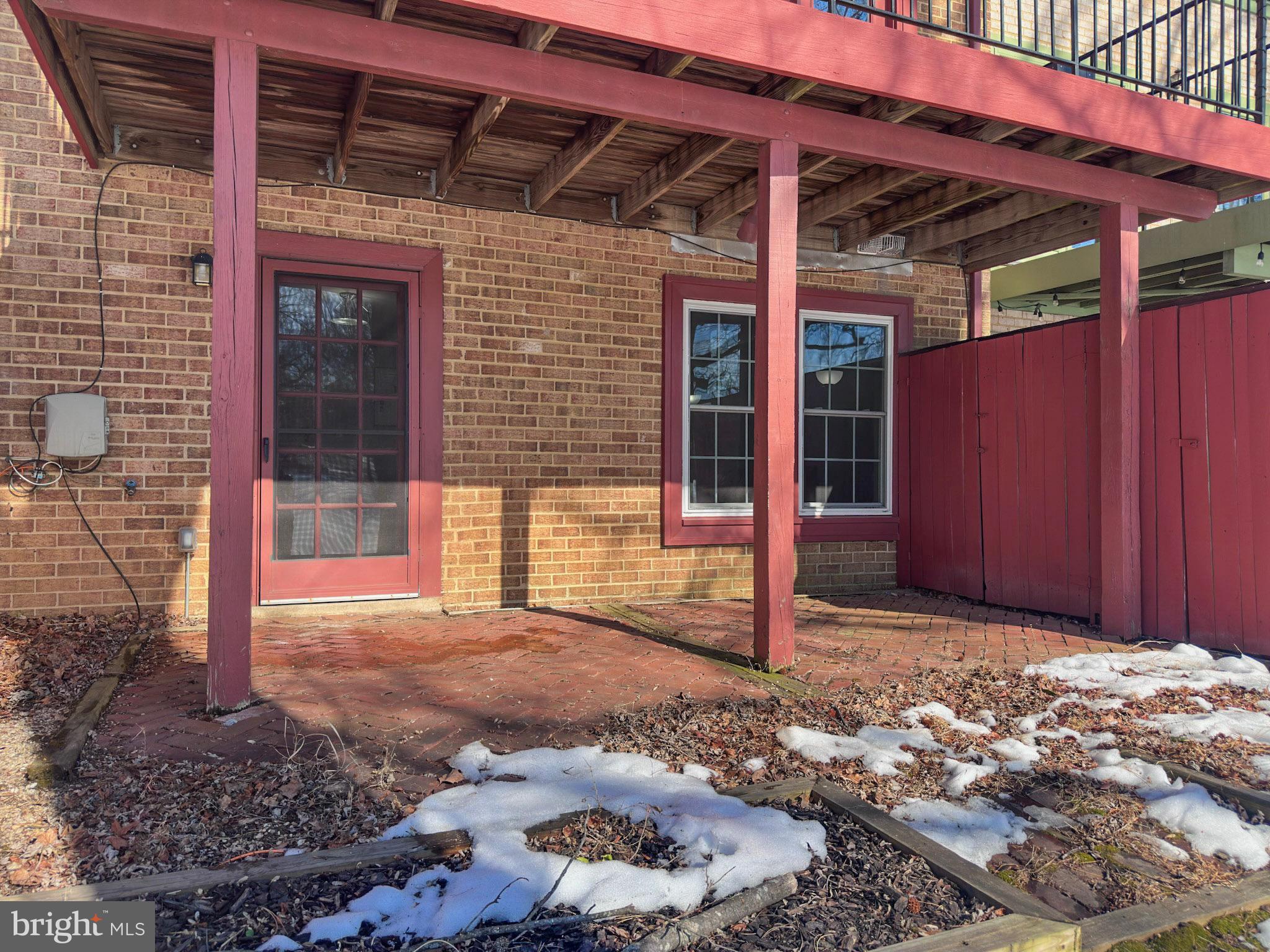 2158 Golf Course Drive Reston, VA 20191 - Photo 27 of 35 a view of a wooden door of the house