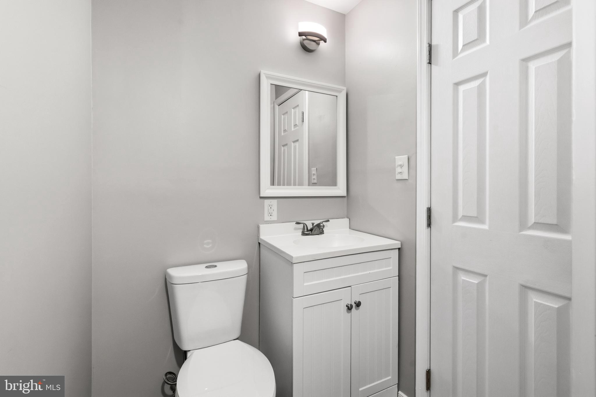 404 Weeping Willow Road Falling Waters, WV 25419 - Photo 20 of 24 a bathroom with a toilet a sink and mirror
