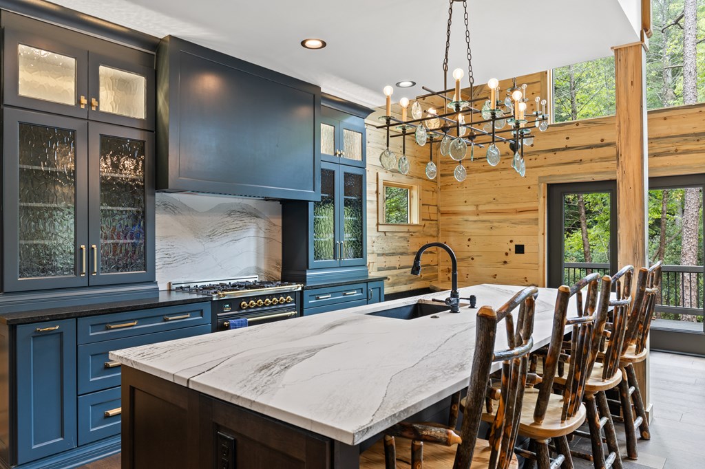 46 Rivers End Way Suches, GA 30572 - Photo 2 of 76 a dining table with chairs and window