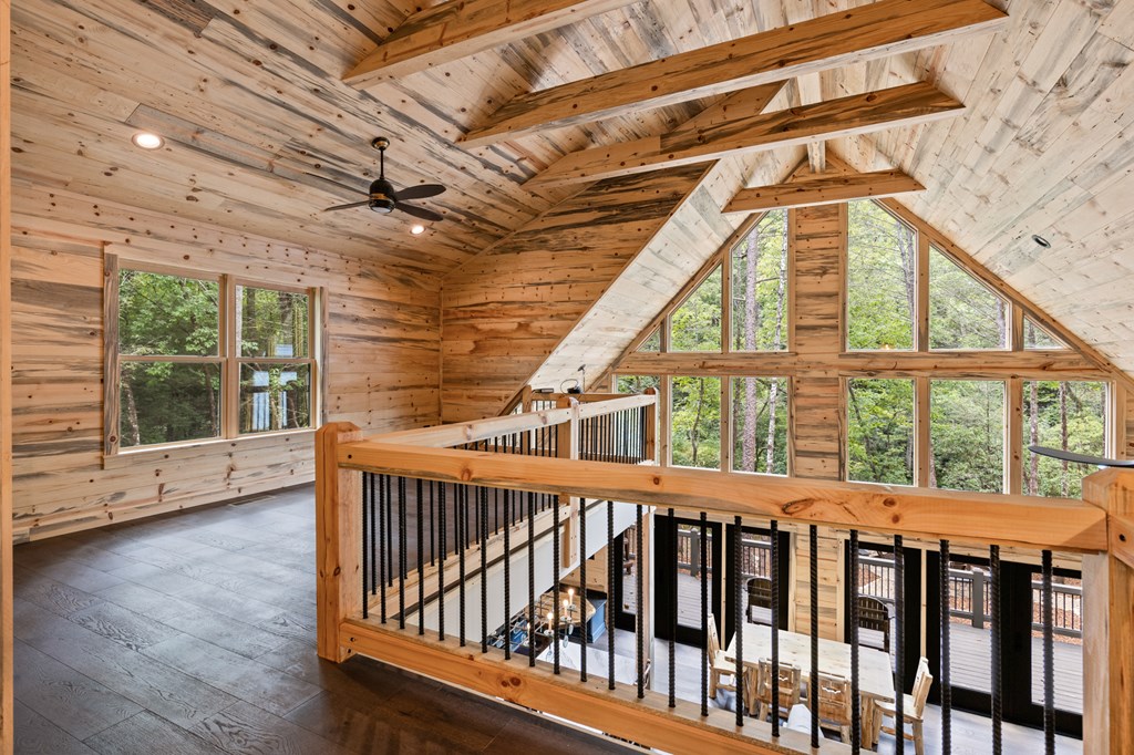 46 Rivers End Way Suches, GA 30572 - Photo 29 of 76 a view of a balcony with furniture