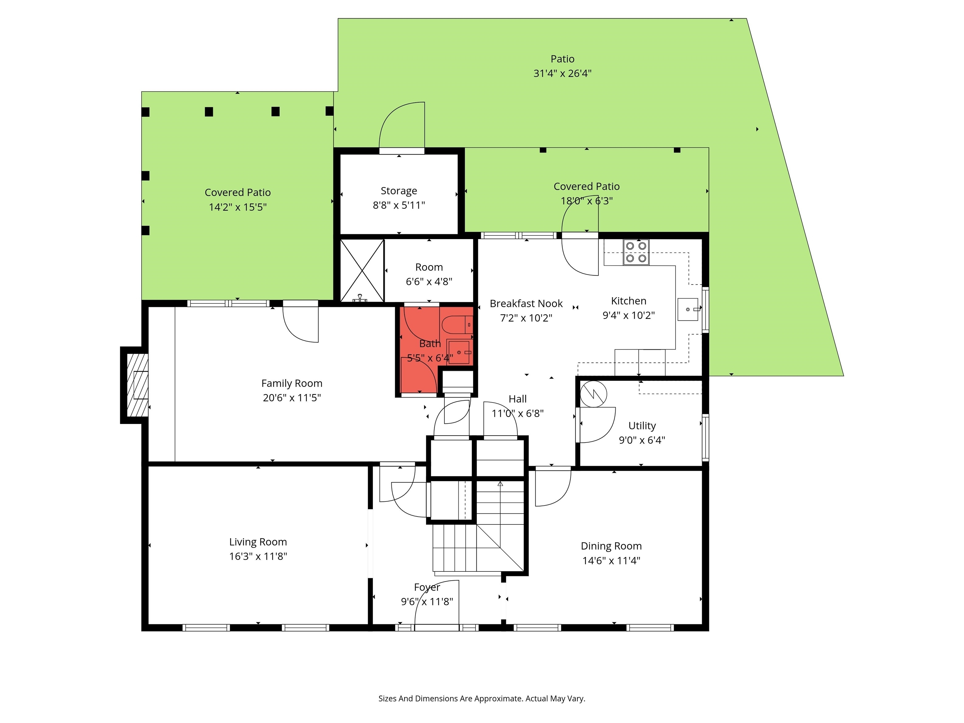 511 Wacker Lane North Mobile, AL 36608 - Photo 44 of 45 View of floor plan / room layout