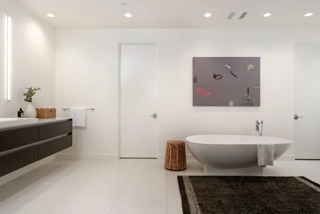 a bathroom with a sink and a bathtub