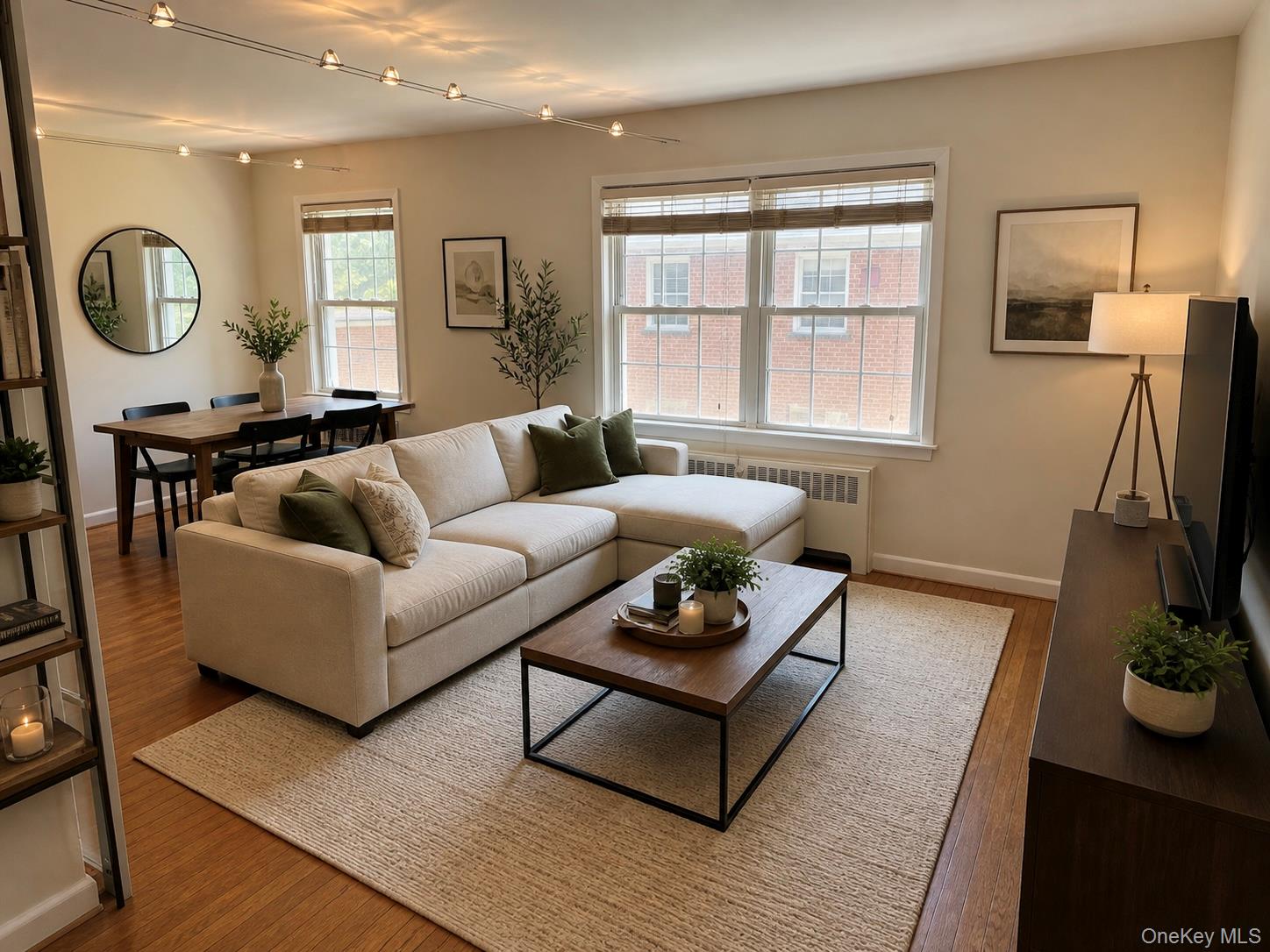 182 Pinewood Road, Unit 24 Hartsdale, NY 10530 - Photo 3 of 16 Virtually staged living and dining space.