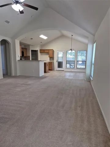 a view of livingroom and window