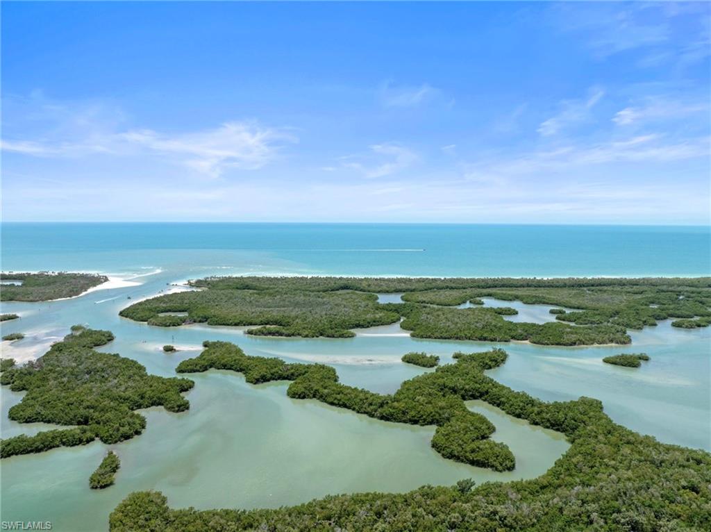 13915 Old Coast Road, Unit 1706 Naples, FL 34110 - Photo 47 of 49 an aerial view of ocean and trees