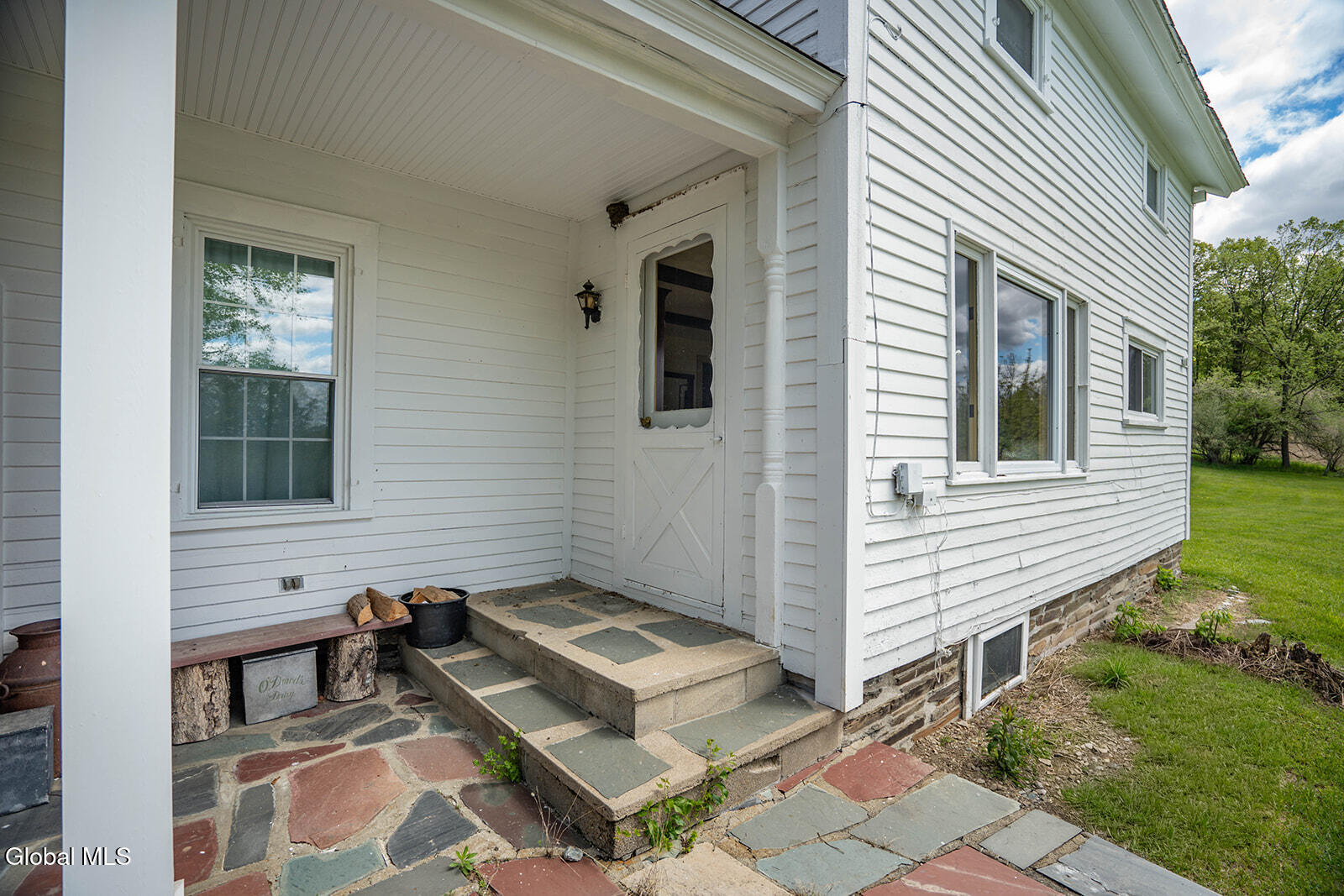 234 South Grimes Hill Road Hebron, NY 12832 - Photo 14 of 67 Slate Patio & Porch