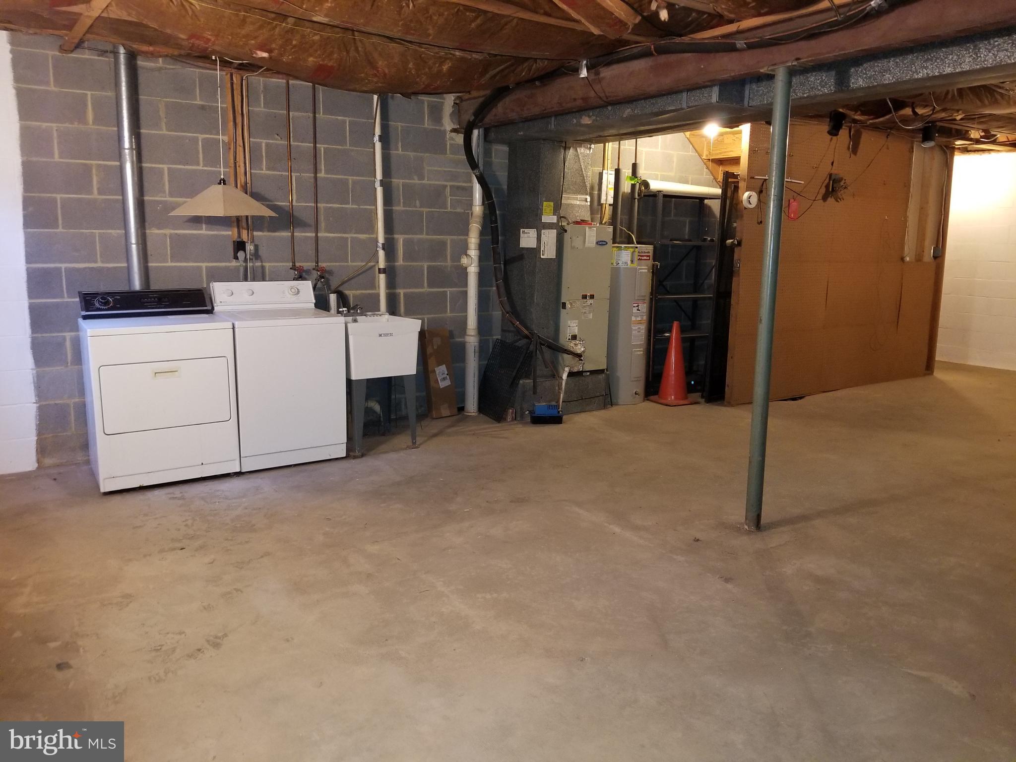 3153 Apple Road Northeast, Unit 5 Washington, DC 20018 - Photo 36 of 38 Unfinished Full Basement